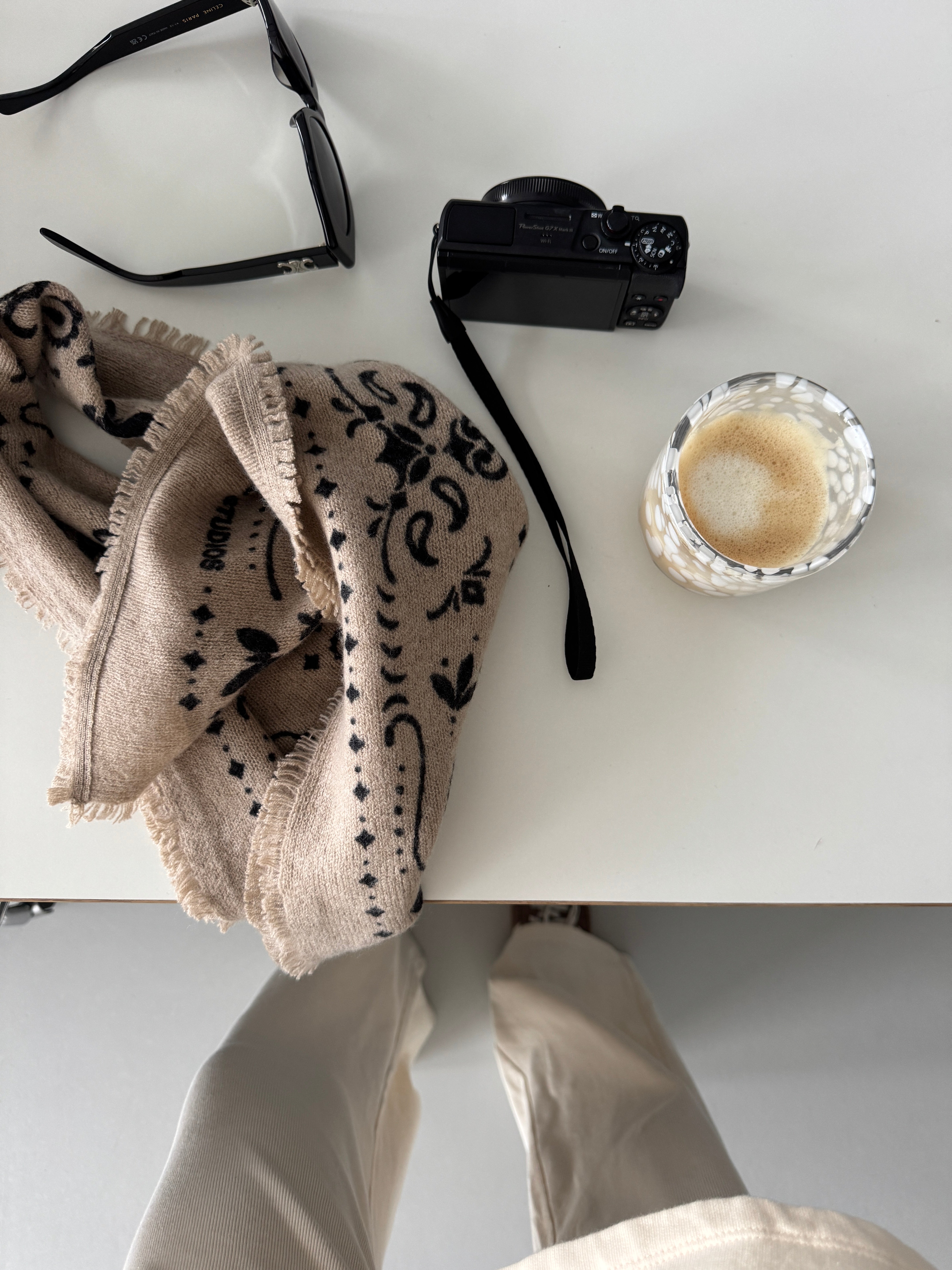 LARA SCARF CAMEL
