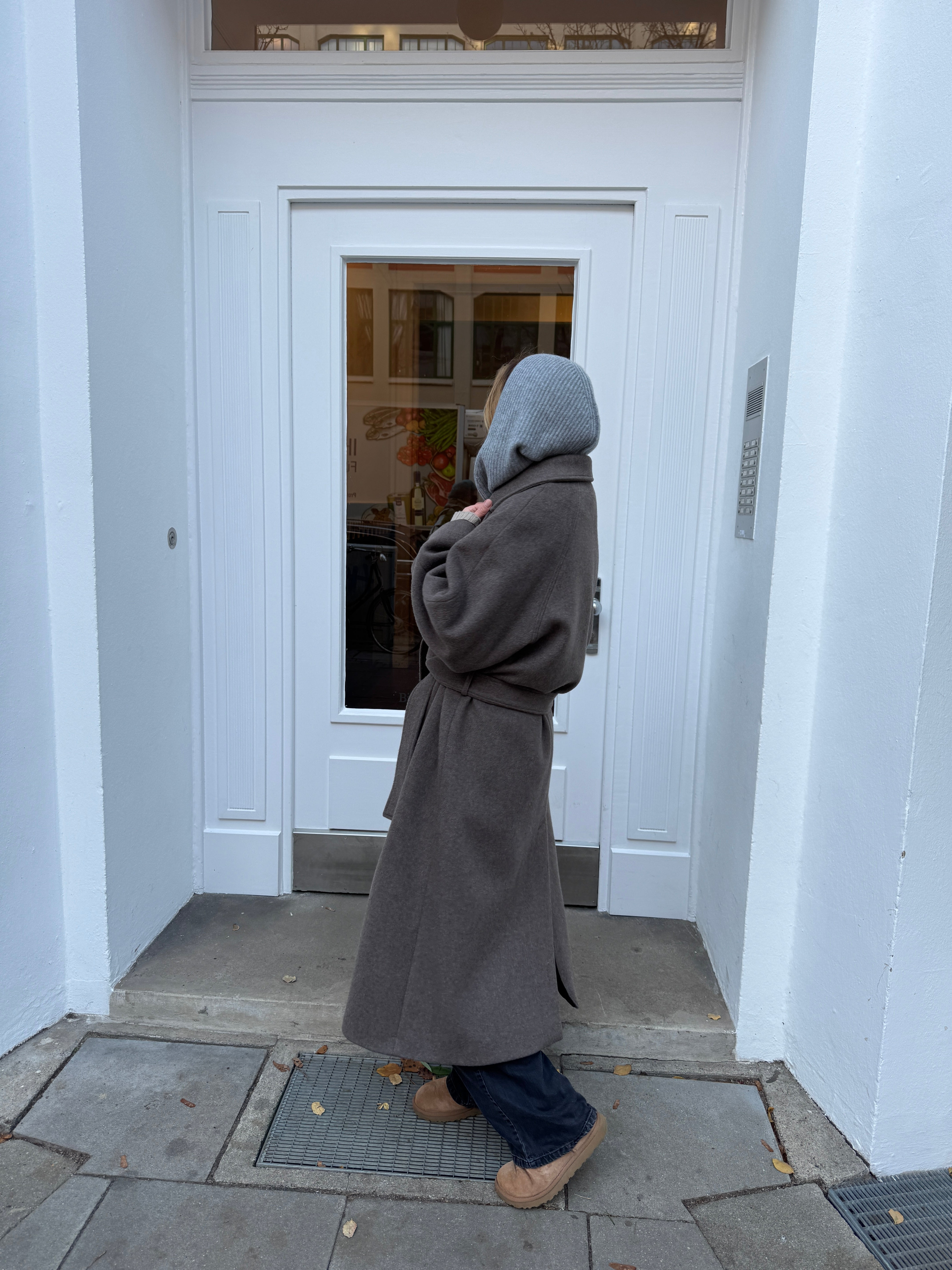 JOSIE BALACLAVA grey melange