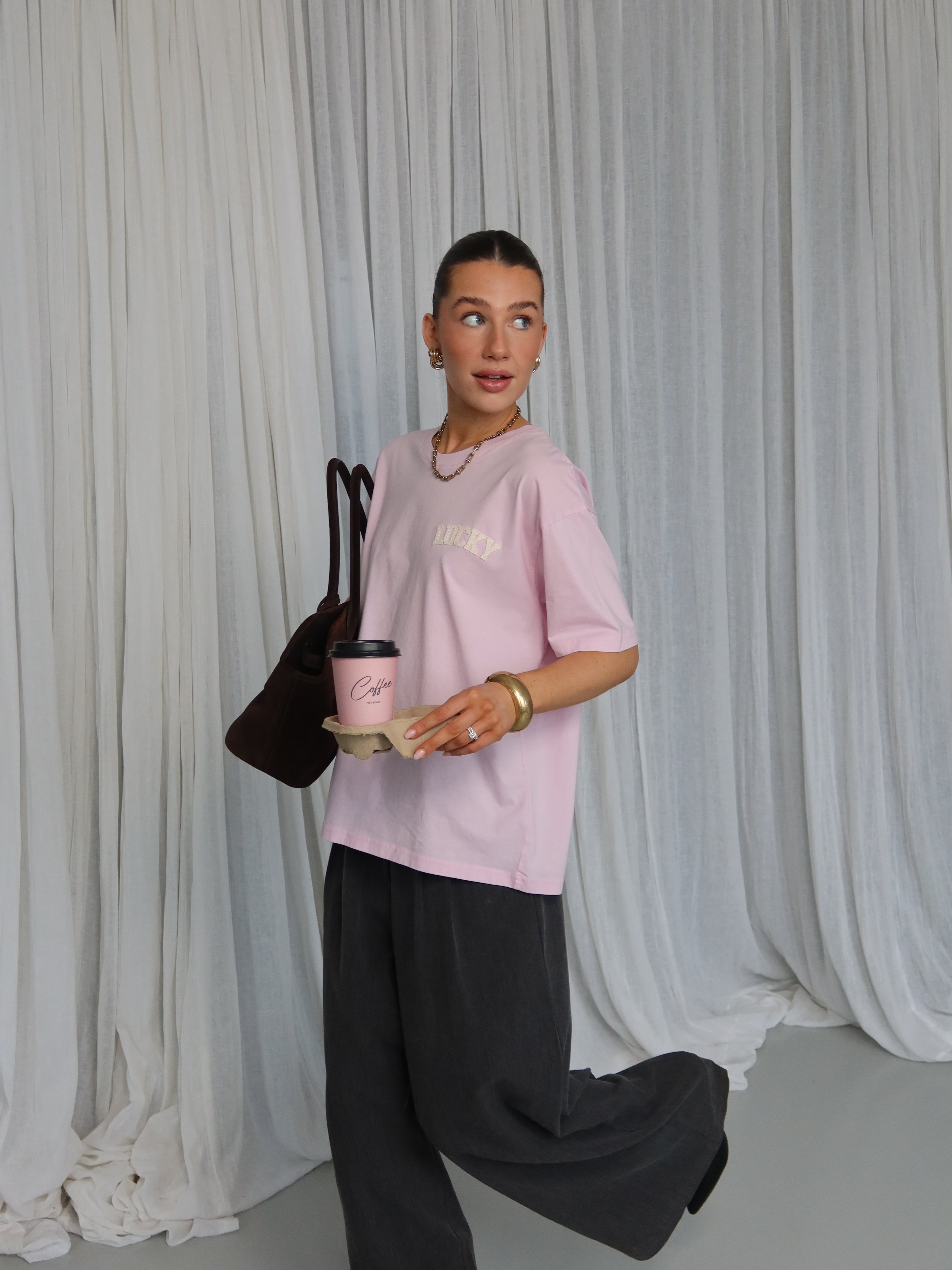 LUCKY T-SHIRT BLUSH