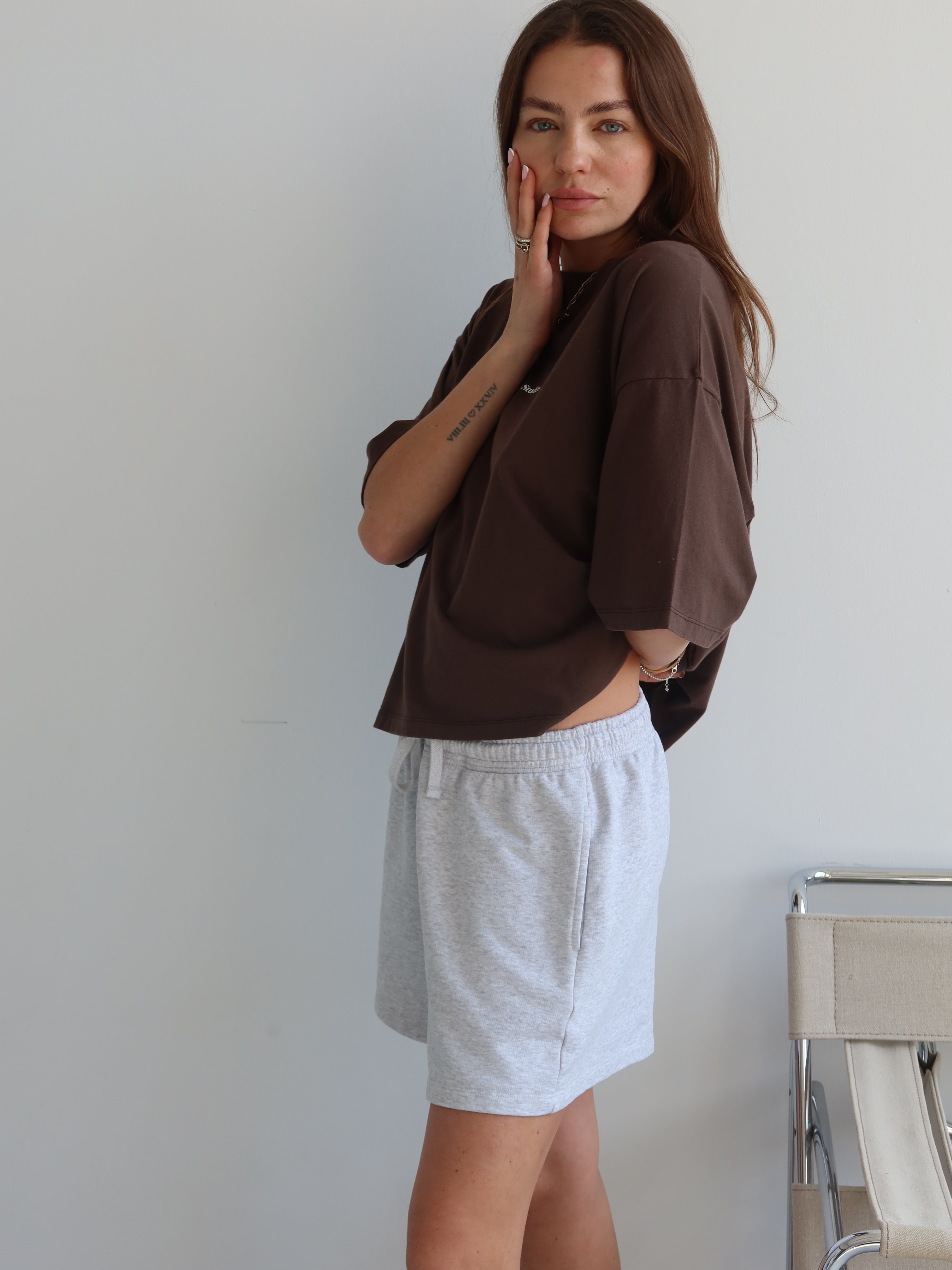 SOHO STUDIOS LUCY T-SHIRT CHOCOLATE