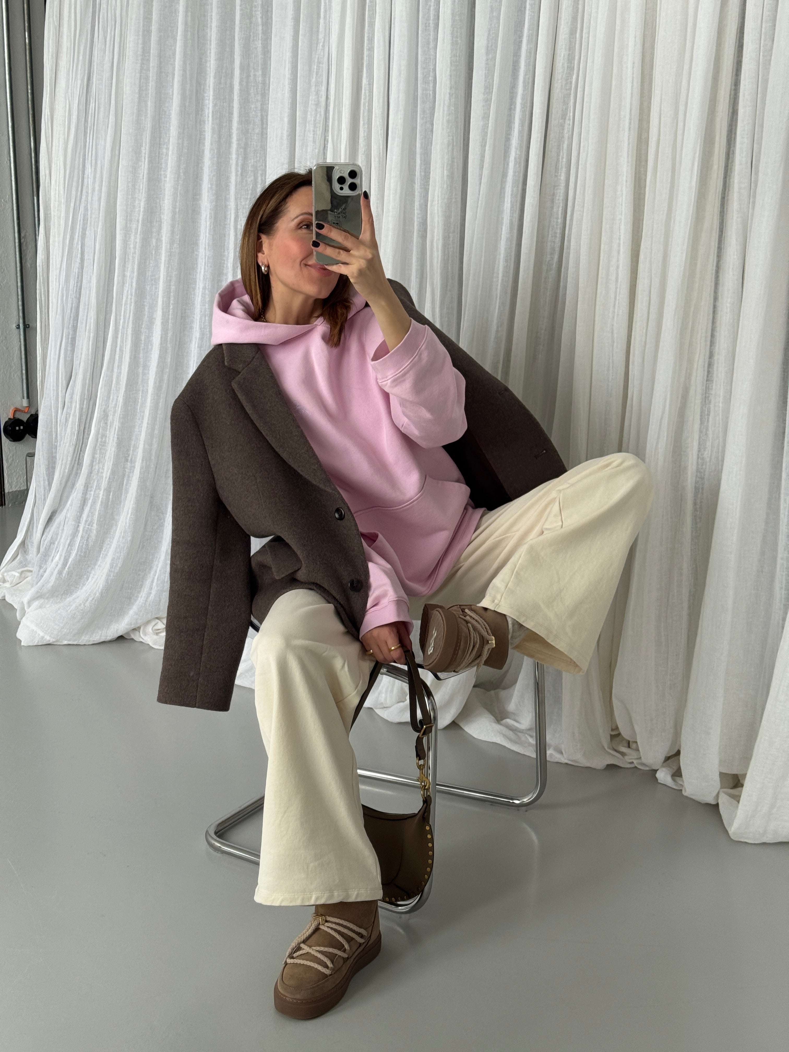 LOVE YOURSELF SWEATPANTS creme