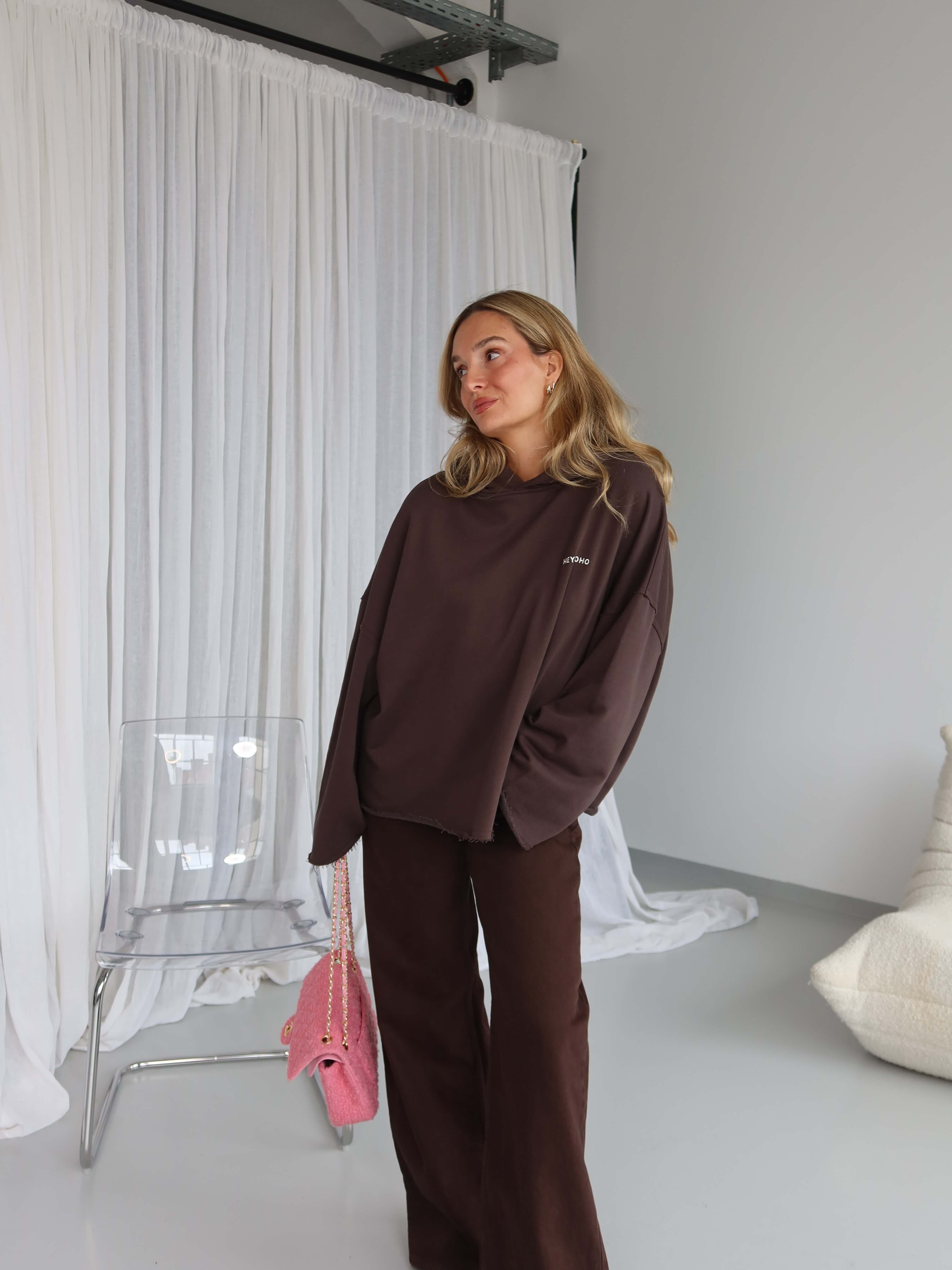 OPEN HEM LOGO Hoodie