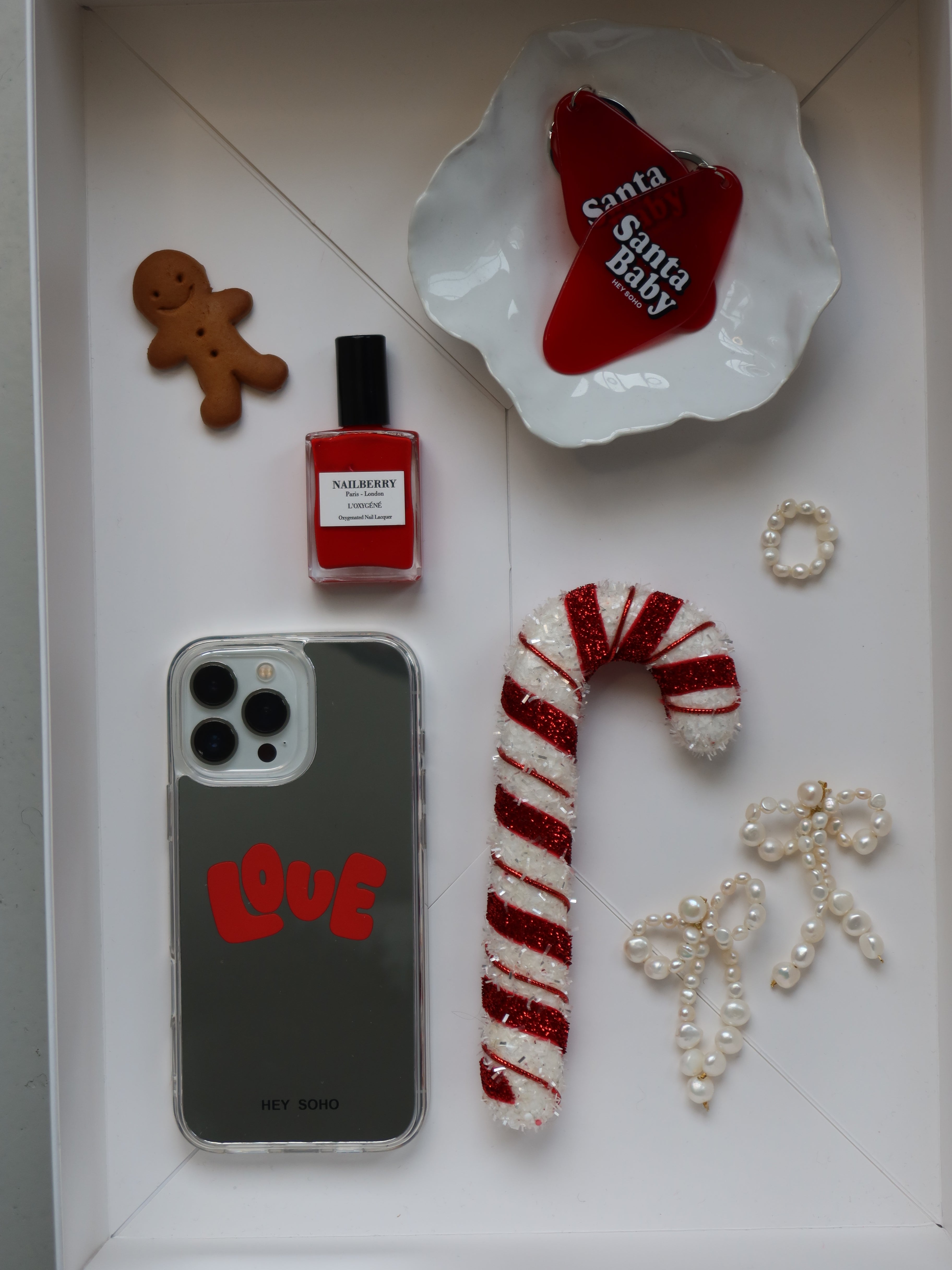 HEY SOHO SANTA BABY SCHLÜSSELANHÄNGER