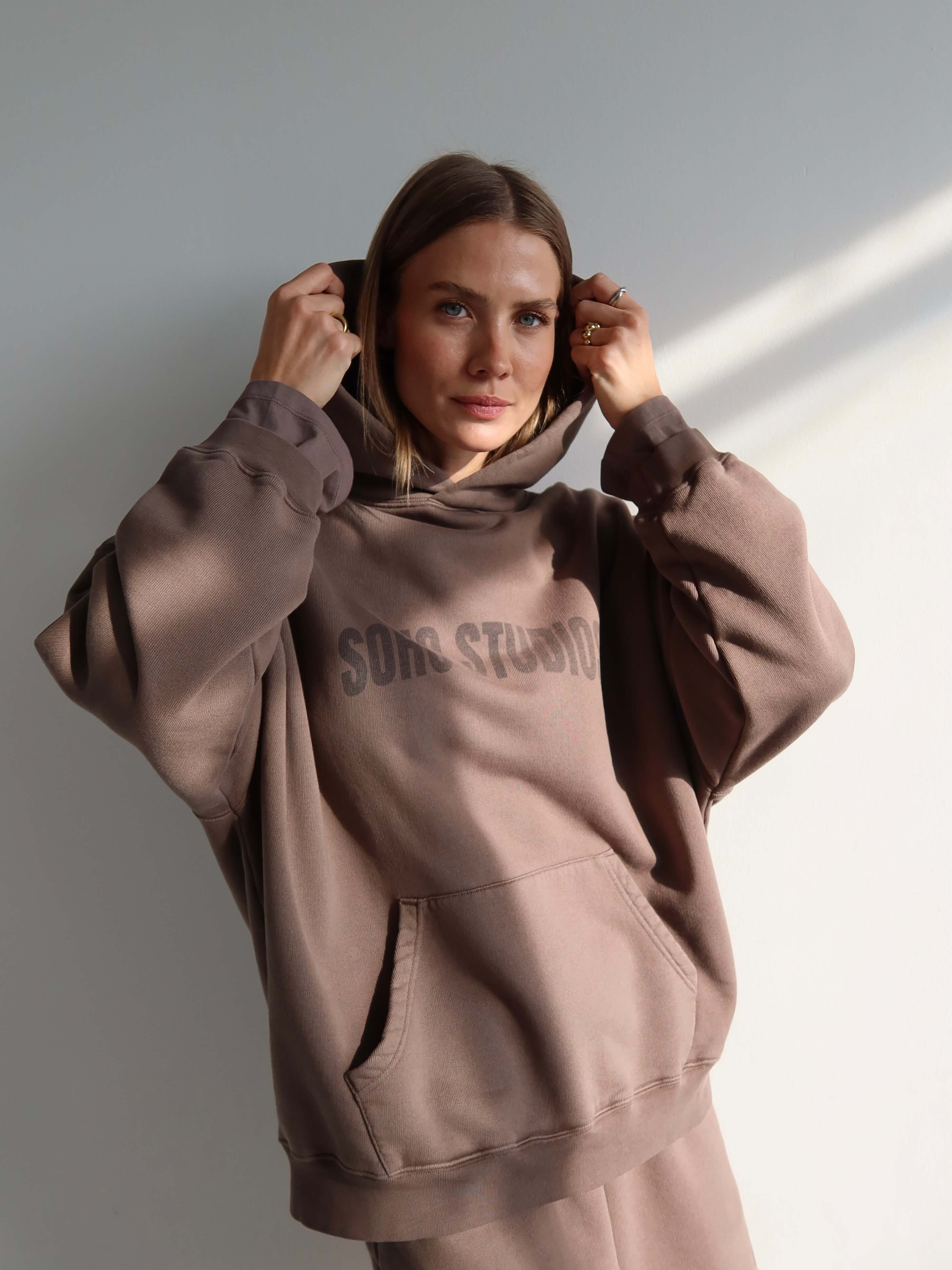 SOHO STUDIOS EDDA Hoodie mauve
